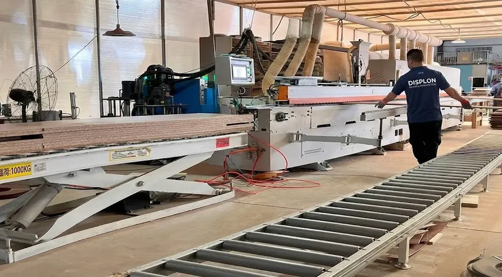 Metal frame welding and powder coating facility