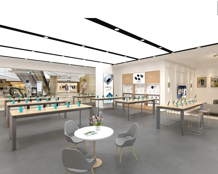 携帯電話ショップ展示テーブル - スマートフォン販売カウンター - Image 2
