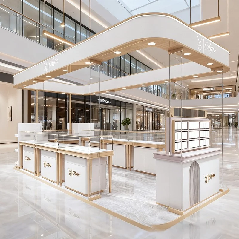 كشك مجوهرات للمول - منصة عرض تجارية - Image 2